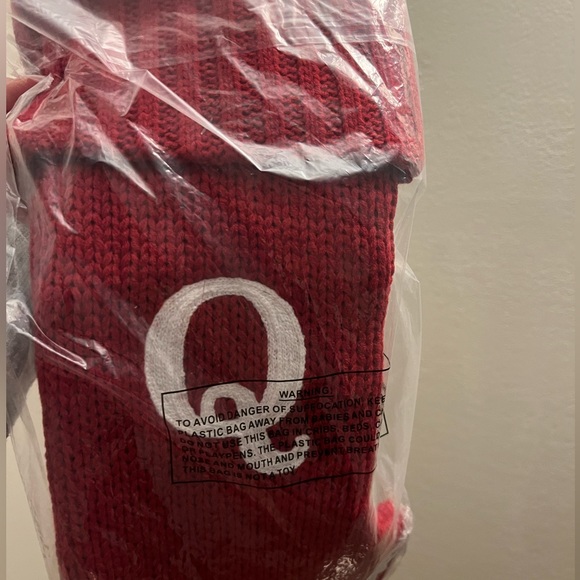 Knit Monogram Christmas Stocking Red - Wondershop™ - Picture 2 of 3